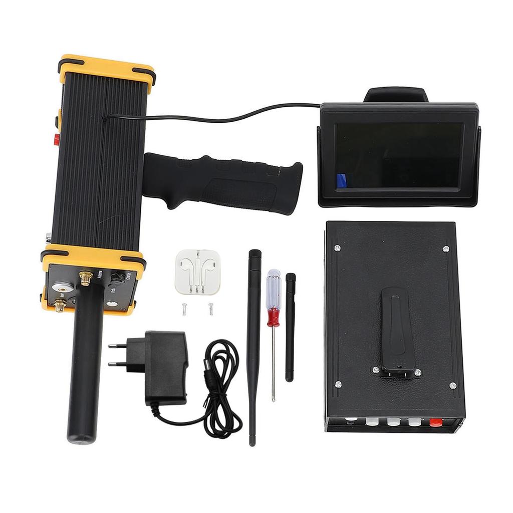 15m Depth 1000 Meters Range Metal Detector High Accuracy Metal Detector with Display Screen for