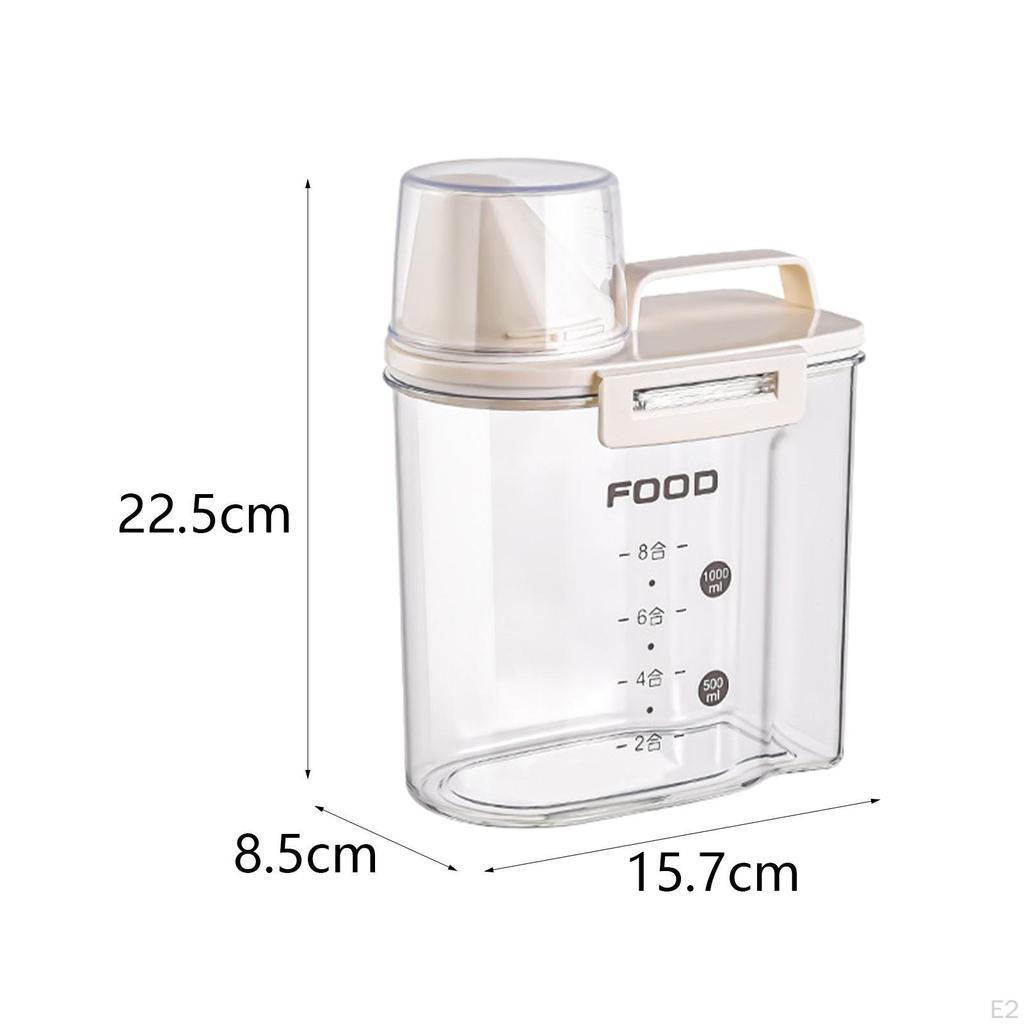 Держатель для свежего стирального порошка с мерным стаканчиком