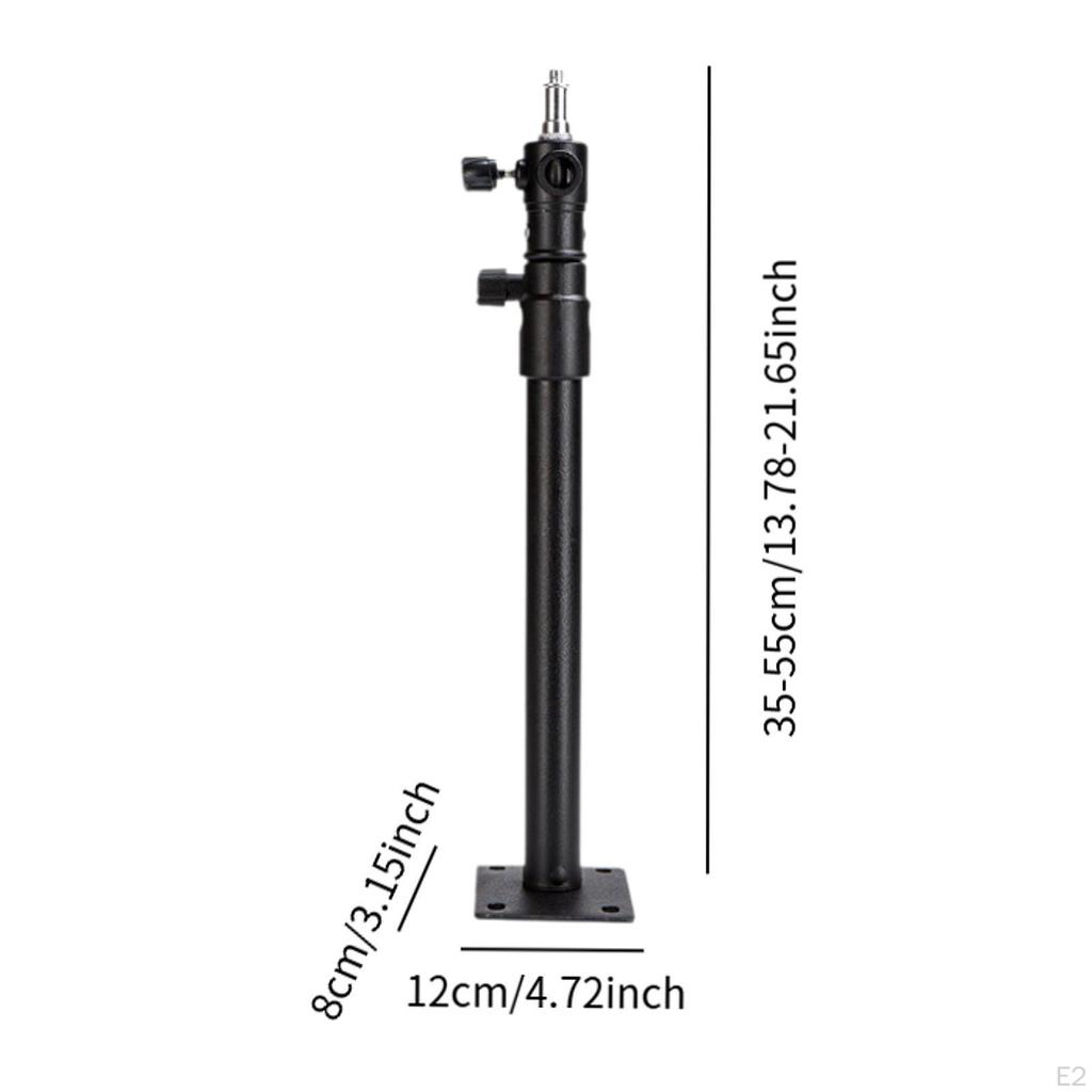 Light Stand Ceiling Bracket Sturdy Flash Adjustable Load 3kg Cross Interface Photography