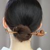 Cartoon Sandalwood Hair Stick Wooden Hanfu Hair Clip Classical Hair Fork Fashion Accessories