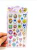 3D Relief Hollow Stickers - Cute Cartoon Anime Decals Waterproof for Kids Laptop Decor & Anime Fans Gift Presents