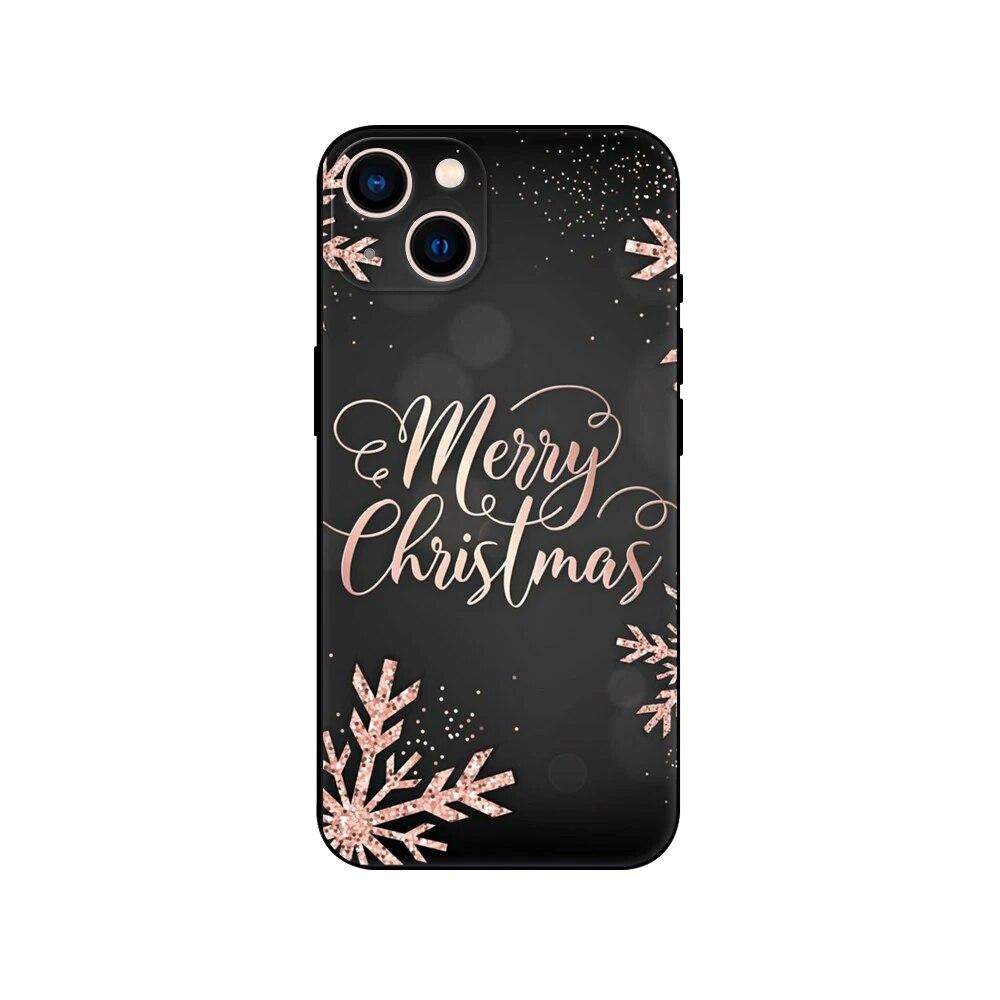 Рождественский чехол для телефона iPhone Samsung Galaxy Redmi Xiaomi Oppo OnePlus Note SA 7 8 9 10 11 12 13 14 20 21 22 23 53 54 Pro Max Plus Ultra TPU Soft