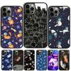 Космический Чехол для Телефона Счастливые Кошки для iPhone 17 Air 16 16e 15 Plus для Apple 13 11 12 14 Pro Max Чехол coque fundas Оболочка