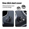 BJYL6 Interior Stickers Car One-Touch Start Button Cover Metal Start Case Accessories For Lexus ES RX LS GS NX CT ES300H ES330 ES240 E