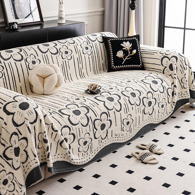 Machine Washable Sofa Cover In Spandex Blend, Snug Couch Cover And Reversible Sofa Slipcover For Family Use