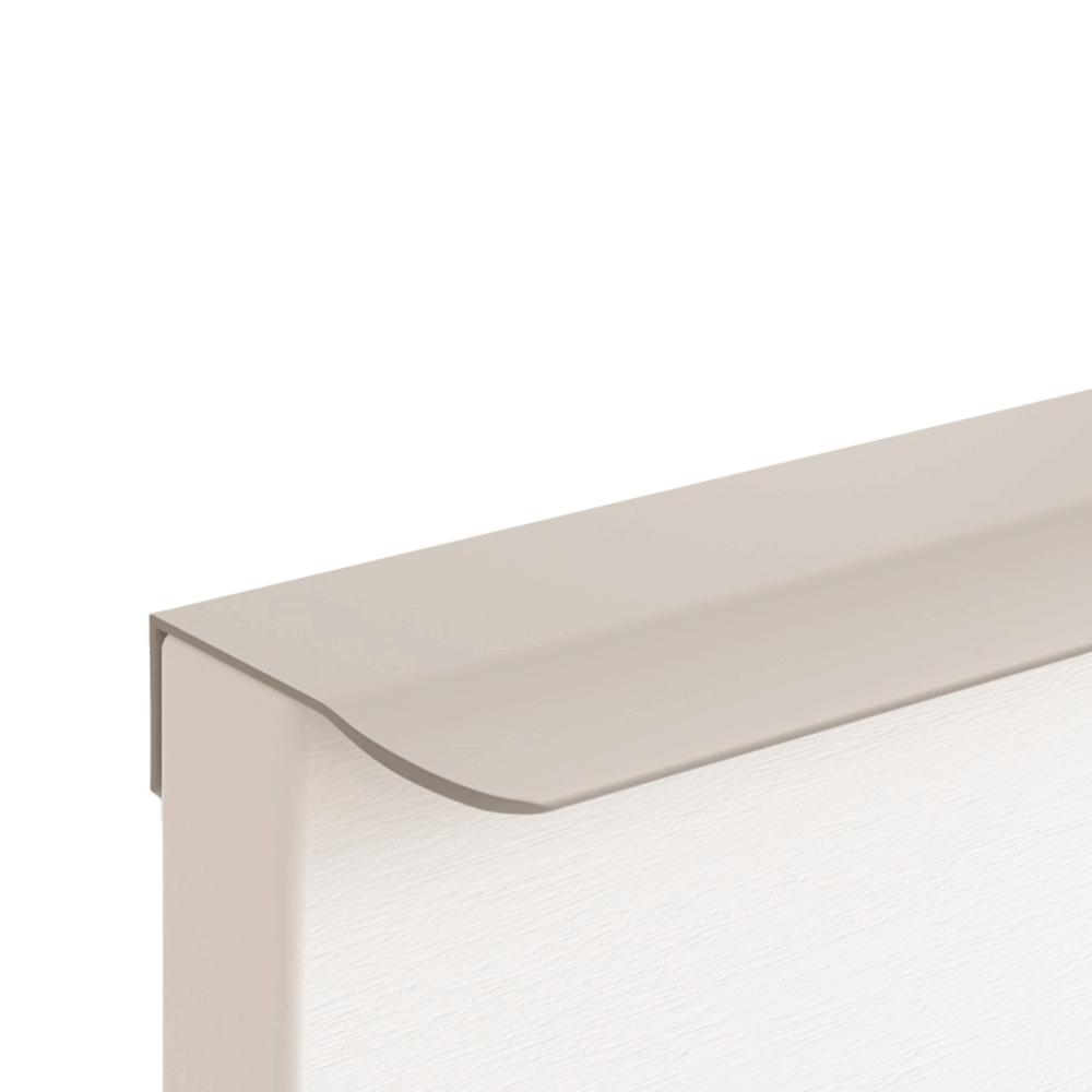Aluminum Zinc Zinc Alloy nvisible Cabinet Handles Arc Design Cabinet Arc Design  Kitchen Cabinet