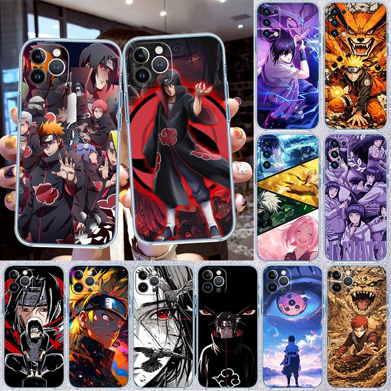 Anime Naruto Uzumaki Transparent Phone Case for Samsung Galaxy A04 A04S A14 A23 A34 A54 M23 M33 M52 M53