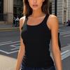 2026 Camisole для трансграничной электронной коммерции со встроенными чашечками бюстгальтера - Универсальный топ для ношения под одеждой и как самостоятельный элемент с стильным дизайном спинки