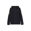 Woven Hooded Sports Jacket Men Outerwear Black CY5776