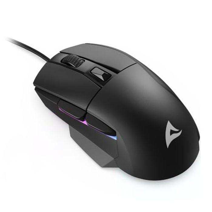 Игровая мышь - Sharkoon - SKILLER SGM35 - Проводная - 6400 DPI - RGB-подсветка