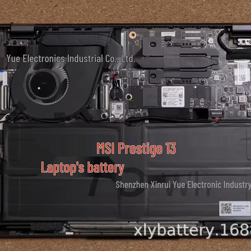 Аккумулятор для ноутбука MSI MS-14K1, модель Stealth 14 Studio 2023