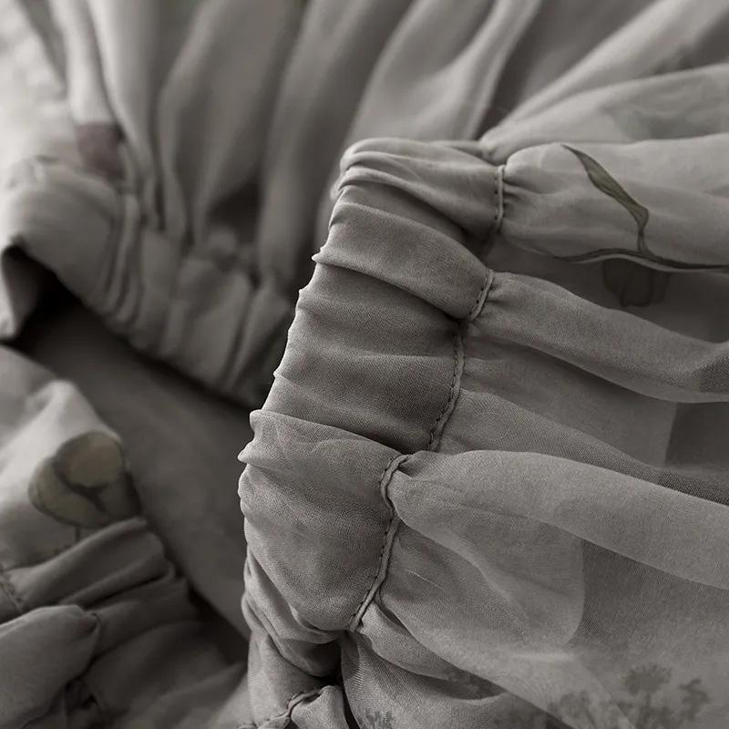 Юбка из хлопка женская летняя повседневная универсальная эластичная женская юбка свободная удобная свободная удобная юбка