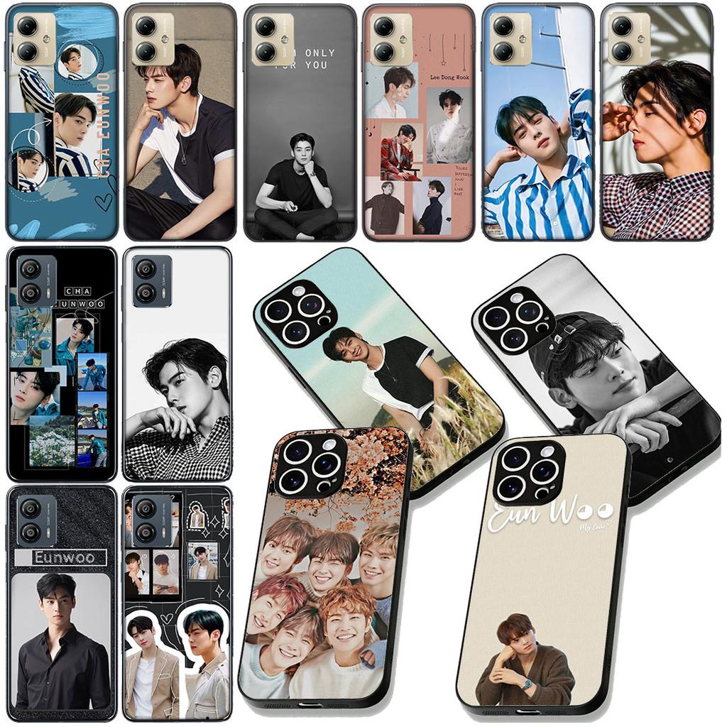 Чехол для телефона Cha Eunwoo Lee Dong Min Eun Woo для Samsung Galaxy S25 Edge S24 S23 FE Plus Ultra A16 A15 A55 A57 5G Мягкий чехол