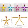 Suction Cup Giraffe Toys and Pull Tube Toys are Perfect for Relieving Stress and are Ideal Travel Toys and Gifts for Cars