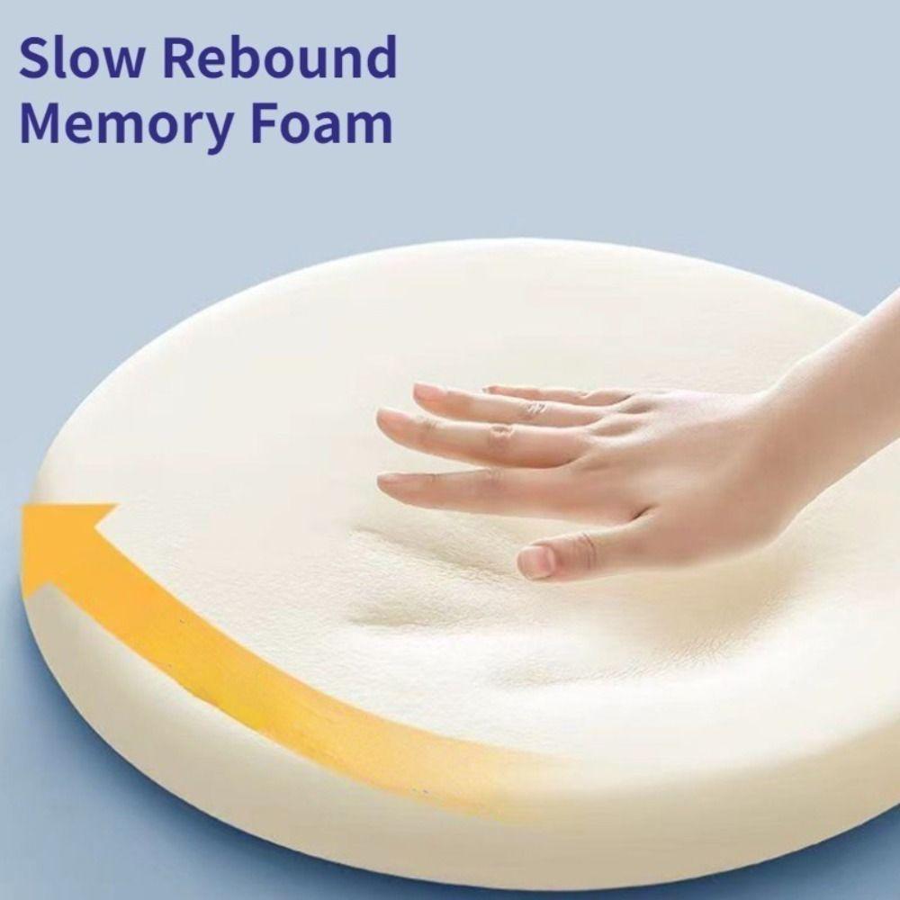 40cm Seat Cushion Memory Foam Ultra Soft Office Chair Pad Breathable Anti-Slip Car Seat Pad