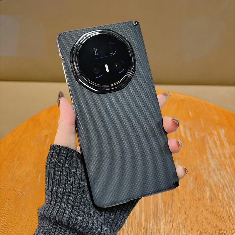 Применимо к Honor magic v5 складной магнитный центральный шарнир карбоновое волокно кожаный узор мобильный телефон новая ультратонкая оболочка Honor v6