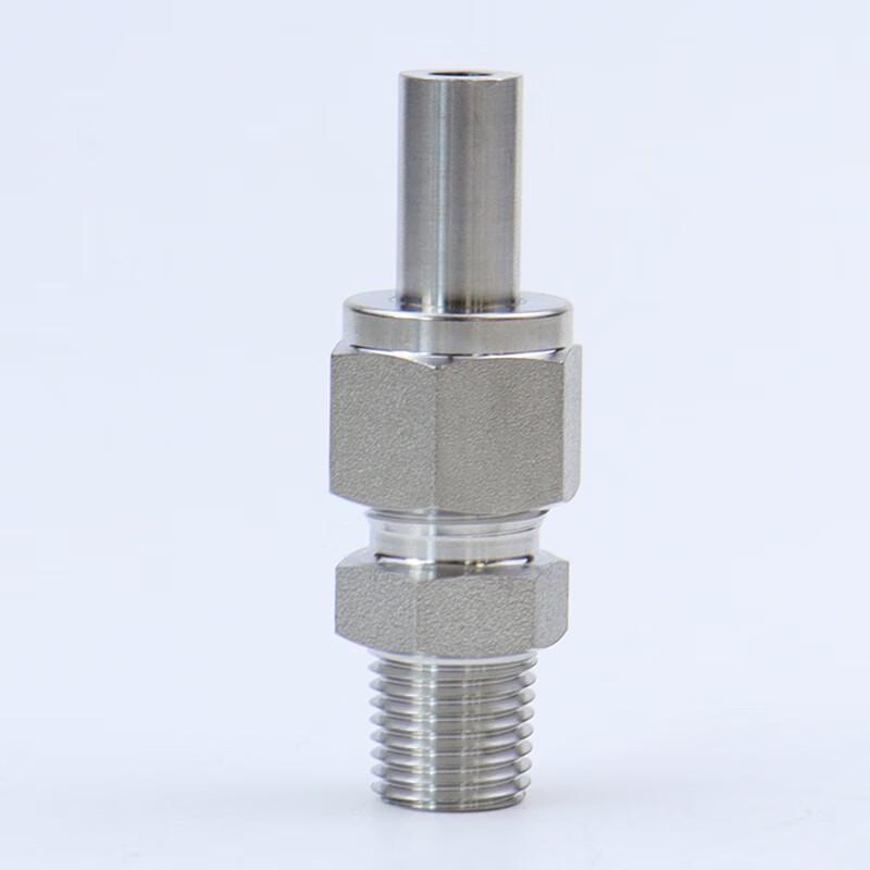 Diannan 304 Stainless Steel Threaded Welding Straight Union Connector