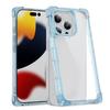 Квадратный матовый чехол от падений для iPhone 7-16 Pro - Дизайн "Космическая раковина".