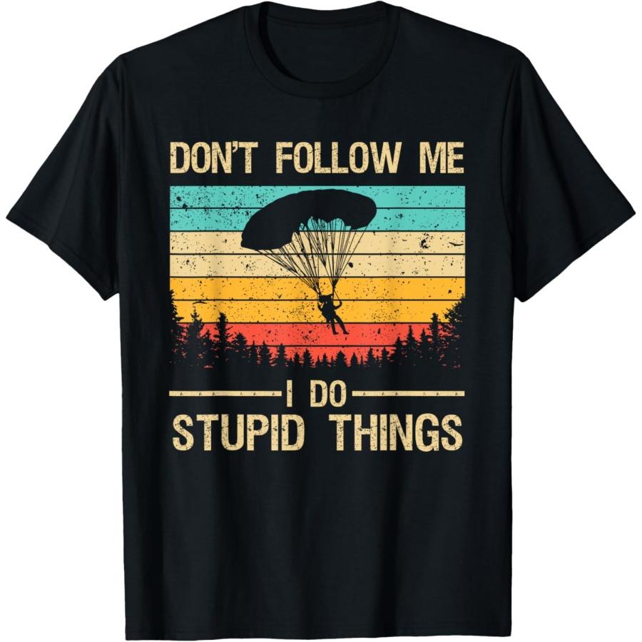 Смешное искусство парашютного спорта для мужчин женщин любителей парашютного спорта футболка