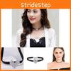 Fashionable Heart Pendant Choker Necklace For Women Featuring Dazzling Rhinestone Details In A Chic Short Style