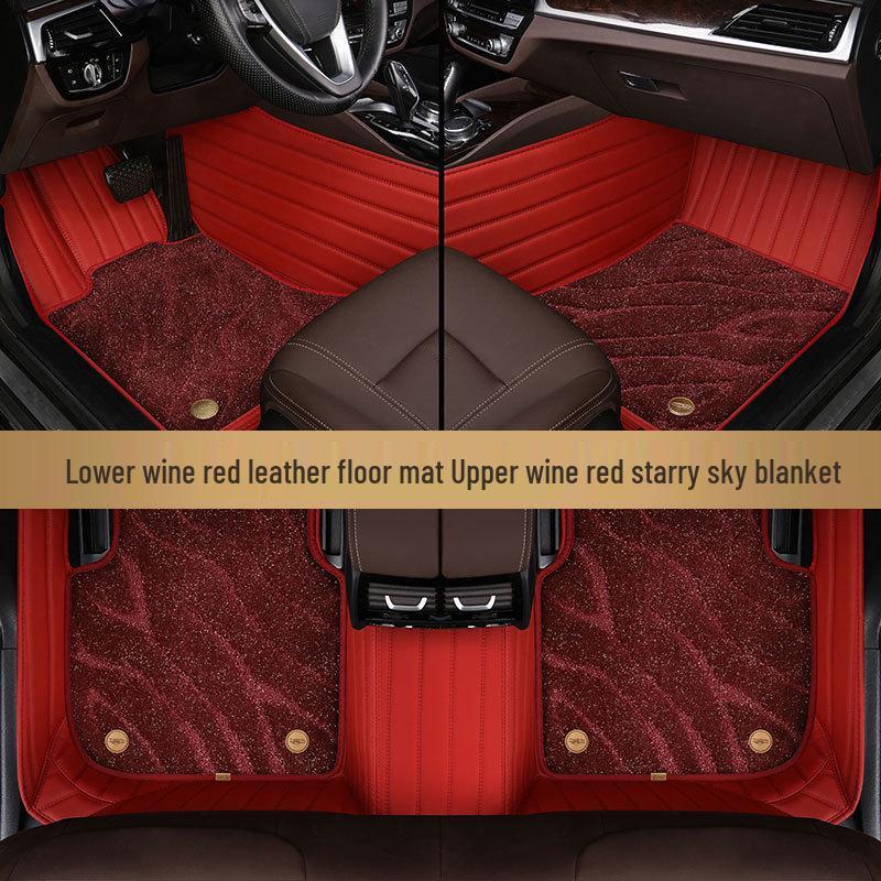 Honda CRV 24-Model Fully Enclosed Genuine Leather Floor Mats (10/22/16)