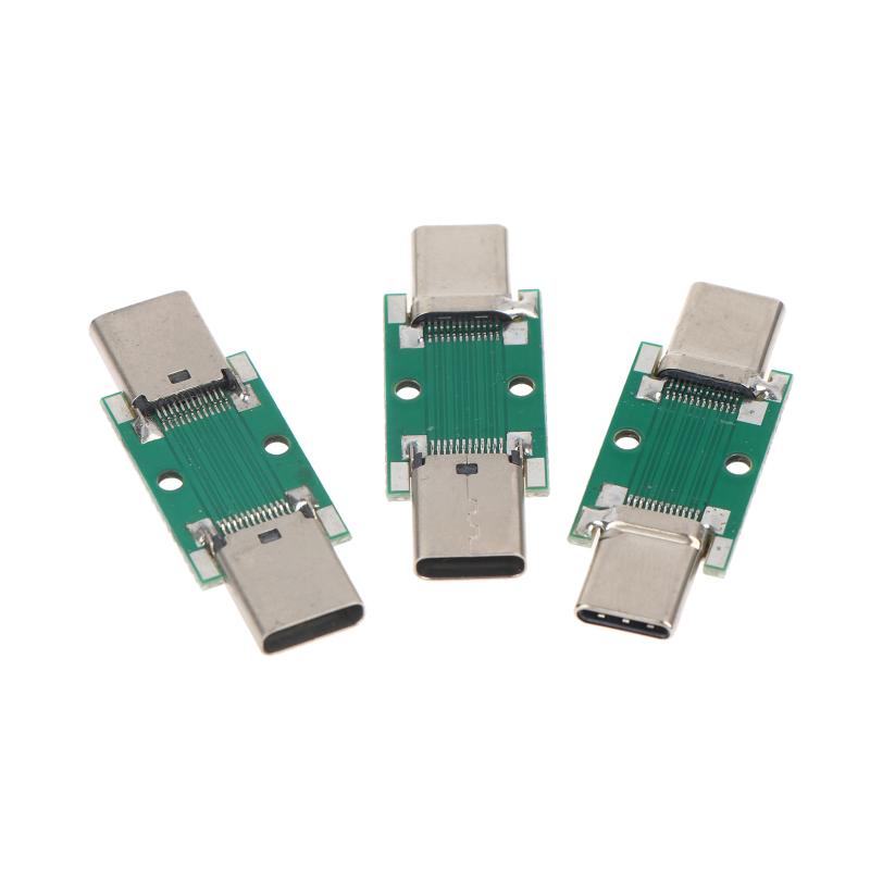 Многофункциональная тестовая плата Type-C USB 3.1 Type C 24-контактная гнездо-гнездо 24P Высокотоковый адаптер Печатная плата