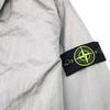 STONE ISLAND FW22 Металлизированный нейлон Однотонная куртка с воротником поло и длинными рукавами Мужская куртка Жемчужно-серый 7715Q0519-V0061