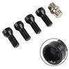 4Pcs M14x1.25 M12x1.5 Wheel Locking Bolts Anti-theft Wheel Screw Bolt Lock Nut Key 36136776076 For BMW X1 X3 X6 Z4 For MINI