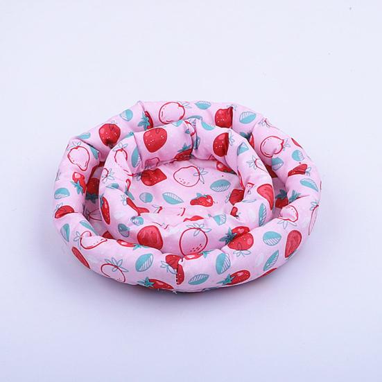 Отдых и сон мягкой округлой формы кровати хомяка хорошей упругости декоративной удобный мягкий