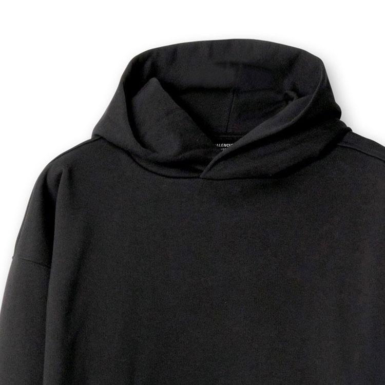 Balenciaga Pouch pocket Cotton Hoodie Men's 773281TPVO91000