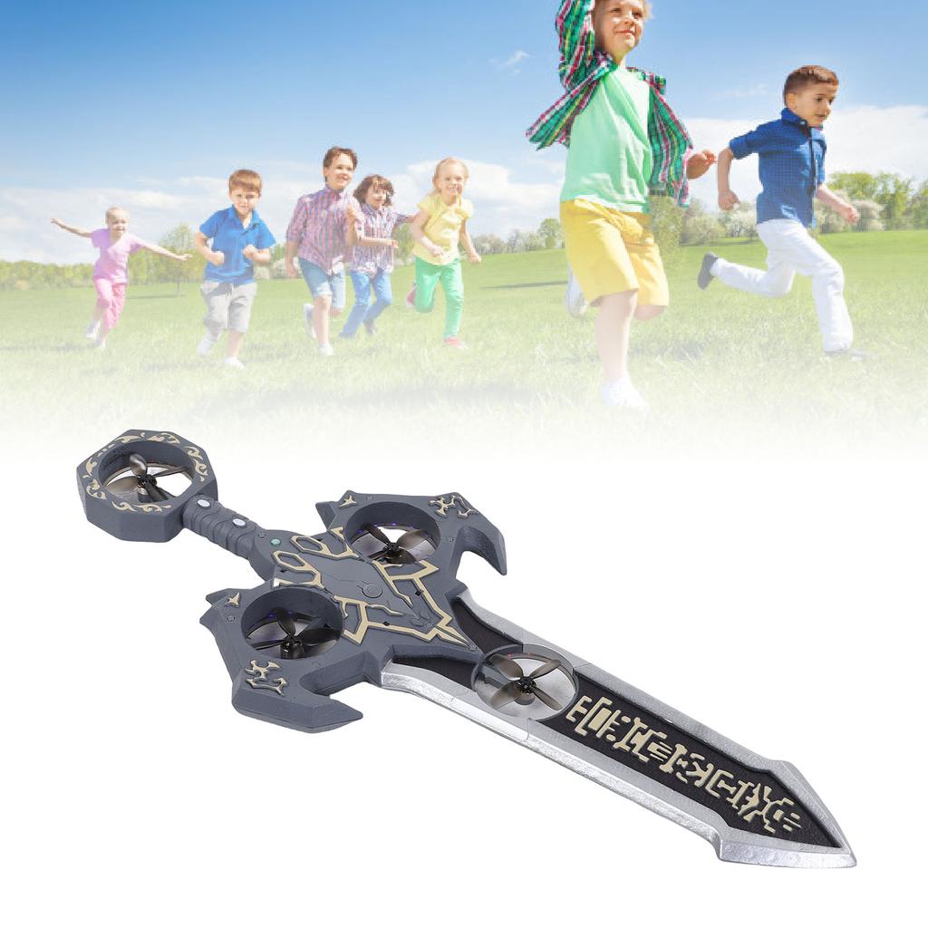 Самолет Летающий Меч Управление Пульт Дистанционного Управления Трюк Дрон Летающий Меч со Светодиодной Подсветкой для Игрушки