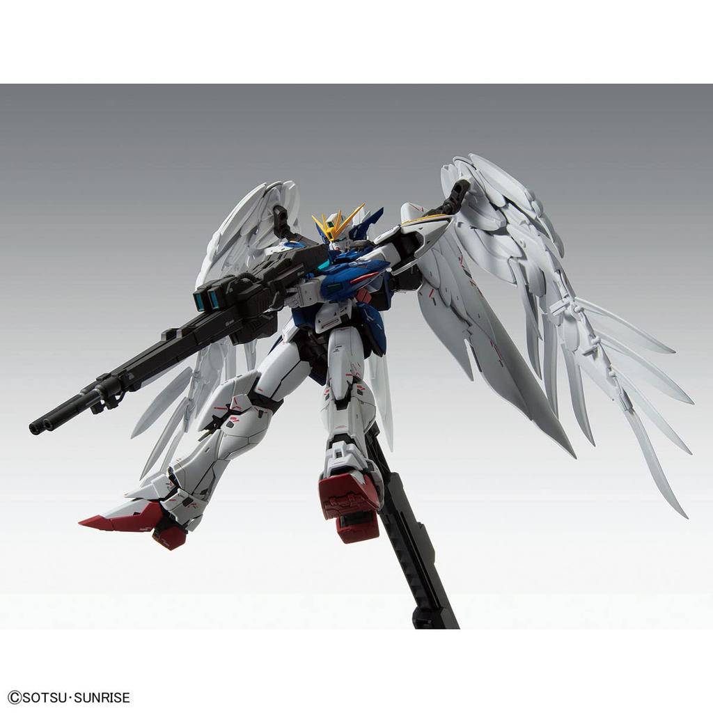 BANDAI SPIRITS MG Mobile Report Gundam W Endless Waltz Wing Gundam Zero EW масштабная пластиковая модель Ver.Ka 1/100 с цветовой кодировкой