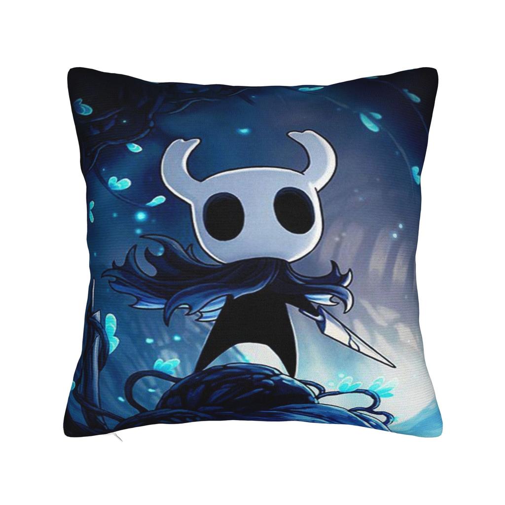 Чехлы на квадратные подушки Hollow Knight Полиэстер Автомобильный Чехол для подушки Экшен-приключение Креативный Декор Чехол для подушки 4545