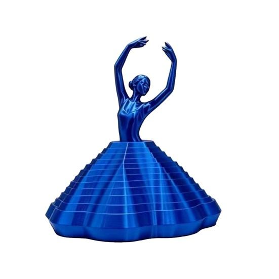 Вращающаяся балерина из 3D-печати, игрушка-спиннер, танцовщица балета, кинетическая настольная игрушка, расширенная сенсорная игрушка для снятия стресса для дома и офиса