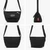 Подлинная сумка-мессенджер MP1603CNVS Повседневная сумка-мессенджер Canvas BLK [Manhattan Portage] [Официальный]
