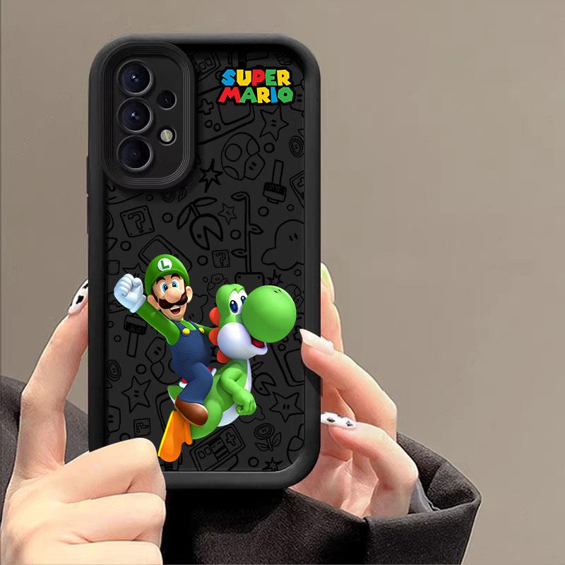 Super-Bros Case For Samsung Galaxy A55 5G Case A35 A13 A54 A53 A52 A34 A33 A32 A21S A14 A23 A24 A12 A51 A71 Phone Cover M-Marios