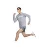 Nike Пуловер Dri-Fit с круглым вырезом, быстросохнущая футболка с длинным рукавом, мужские футболки, цементно-серый FN0828078