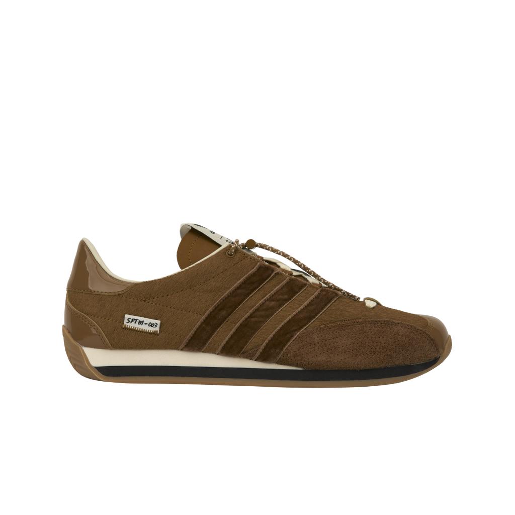 Song for the Mute x adidas Country OG Pony Hair Pack - Бронзовая страта Мужские кроссовки Коричневый Дикий-коричневый Кремово-белый JH8639