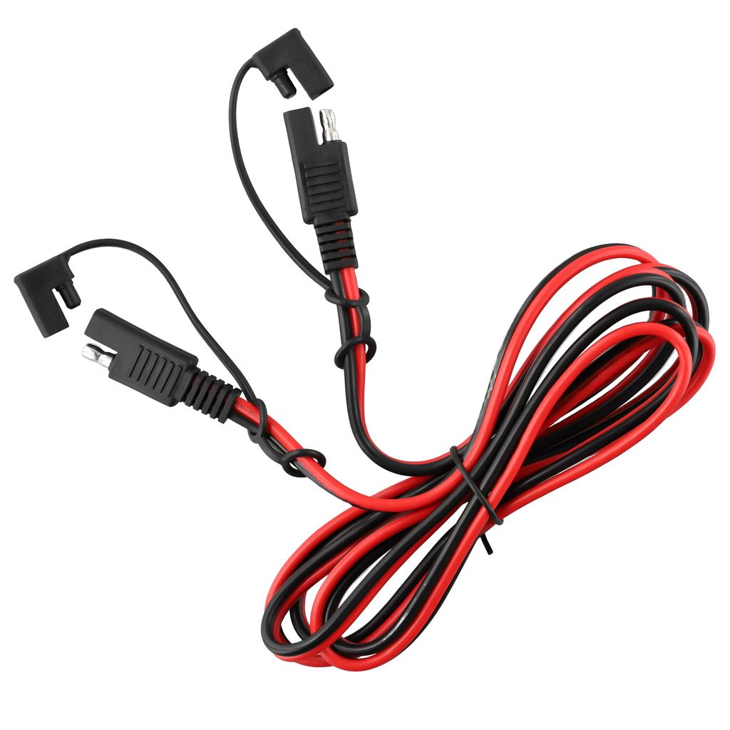 Удлинительный кабель SAE с крышкой SAE-SAE 14AWG Быстроразъемная проводка Разъем SAE Кабельный разъем