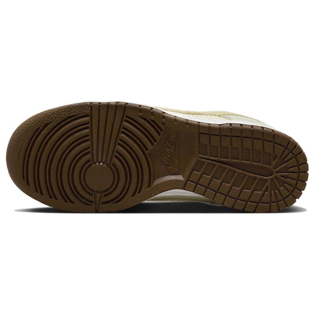 Nike Dunk Low Coconut Milk Hemp Women Sneakers Cream Light-Yellow Light-Green FN7774-001