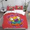 Game Burrito Bison Bedding Sets Quilt Bed Cover Comforter Duvet Cover Pillow Case 2-3 Pieces Sets Kids Adult Bedroom Decoration