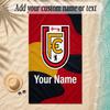 Beach TowelUnion Berlin FC Custom Name Text Personalized Soft Towel for Beach Pool Indoor Home Decor Gift