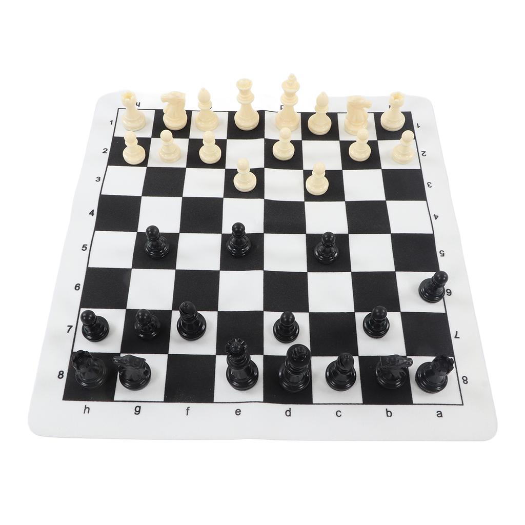 Chess Game Board Set Portable Travel Chess Board Game Set for Kids Adults Beginners