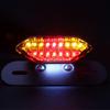 MGMSUNDK E-Mark Certification, DOT Certified, Motorcycle Tail Lamp, Integrated LED, DC12V, Waterproof, Universal Use,