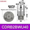 Пневматический поворотный цилиндр с лопастью типа SMC CRB2BW CDRB2BW CDRB2BWU 10 15 20 30 40-90S 180S 270S