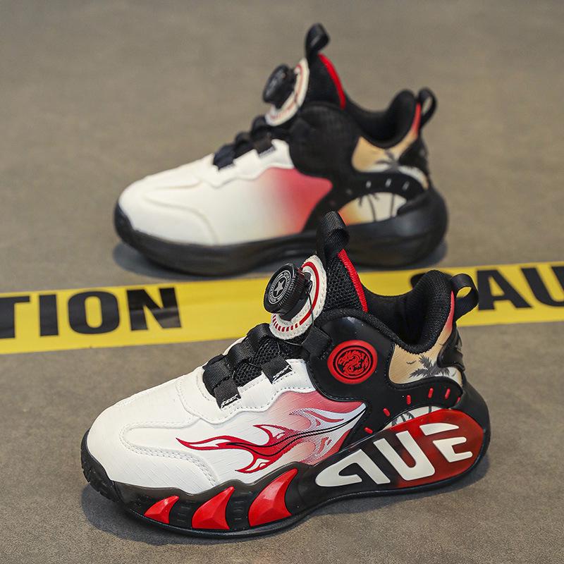 Дышащие кожаные кроссовки для девочек 2025 года для баскетбола и бега