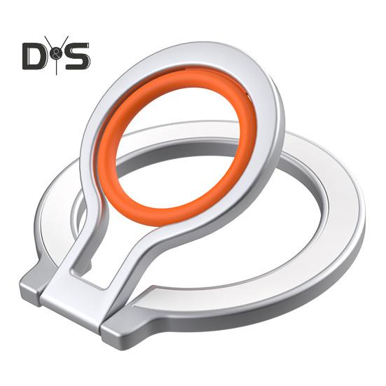 Подставка для телефона, складное алюминиевое кольцо-держатель с магнитами N52, беспроводная зарядка, вращение на 360 градусов, подставка для телефона, поддержка MagSafe