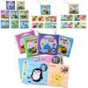 Soft Cloth Book For Early Education Of English Animals And Transportation