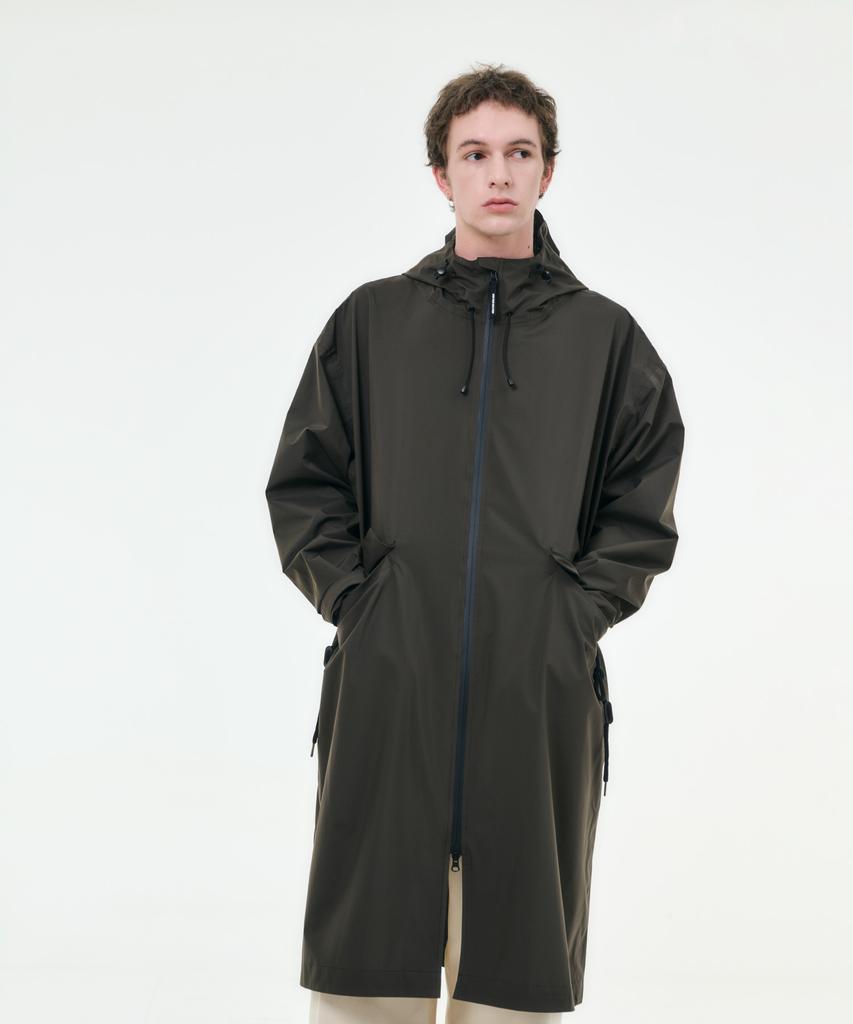 Whether Weather Hwaseong Men'S Weather Coat Essential Collection Dark Khaki