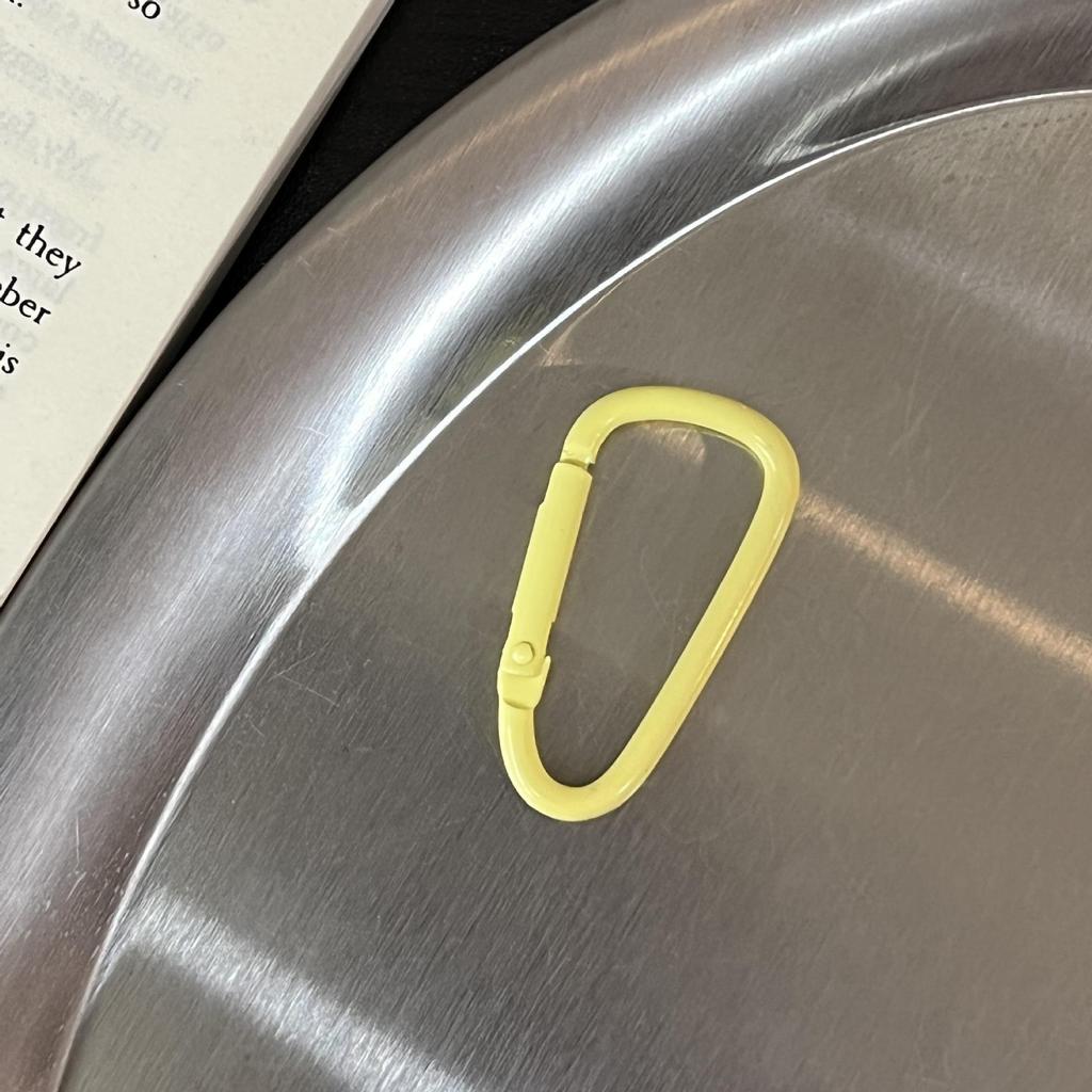 Красочный брелок-подвеска для сумки в стиле Miu, карабин, кольцо для ключей, пружинный крючок, ювелирный аксессуар